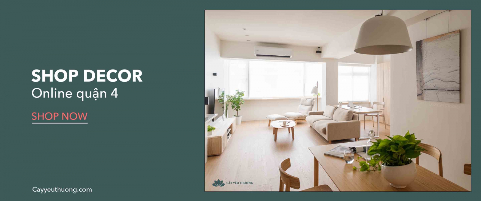 SHOP DECOR ONLINE QUẬN 4&nbsp;TP.HCM - CÂY YÊU THƯƠNG